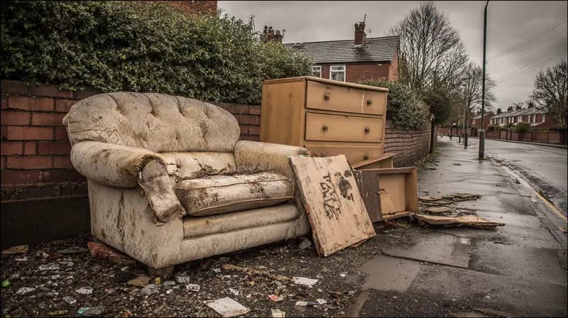 Damaged or Broken cleared by Wight Waste on the Isle of Wight